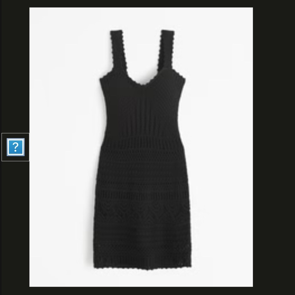 Abercrombie Crochet Dress - XXS Petite